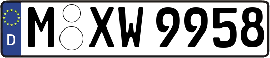 M-XW9958