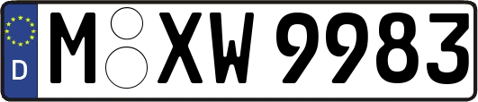 M-XW9983