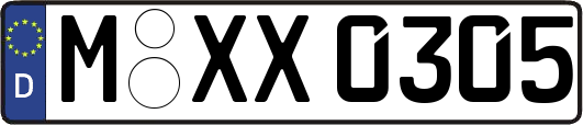 M-XX0305