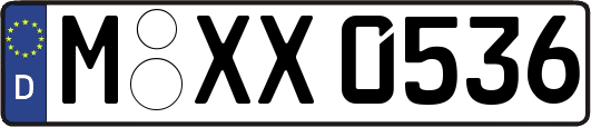 M-XX0536