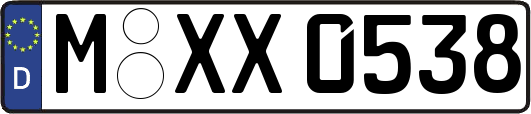 M-XX0538