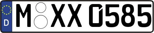 M-XX0585