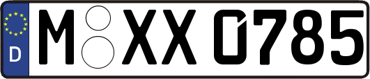 M-XX0785