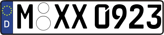 M-XX0923