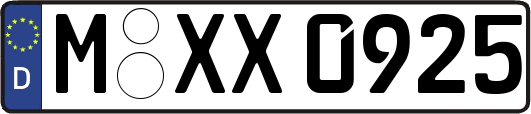 M-XX0925