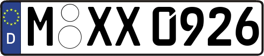 M-XX0926