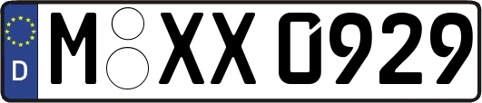 M-XX0929