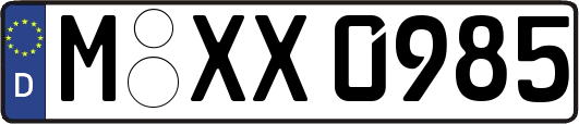 M-XX0985