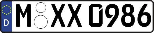 M-XX0986