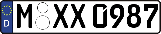 M-XX0987