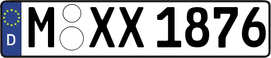 M-XX1876