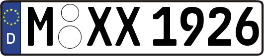 M-XX1926