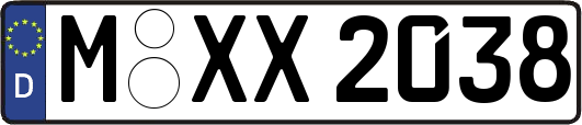 M-XX2038