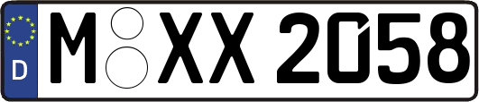 M-XX2058