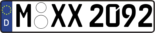M-XX2092