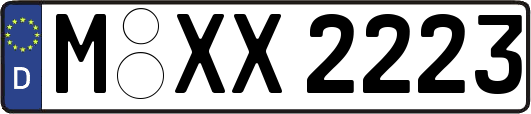 M-XX2223