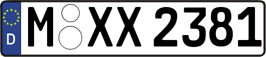 M-XX2381
