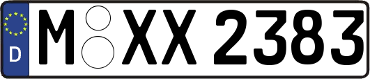 M-XX2383