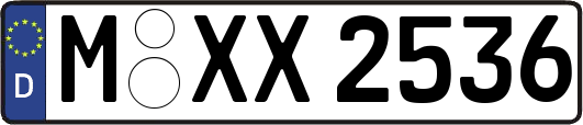M-XX2536