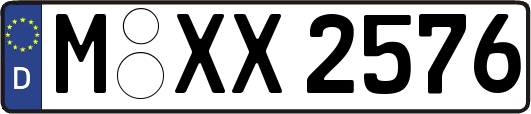 M-XX2576
