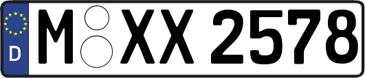 M-XX2578