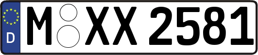 M-XX2581