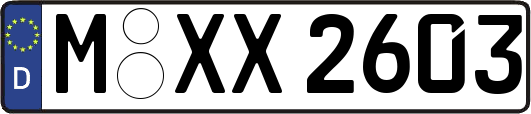 M-XX2603