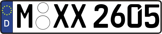 M-XX2605