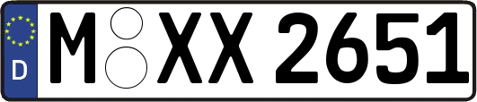 M-XX2651