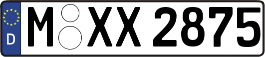 M-XX2875
