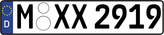M-XX2919