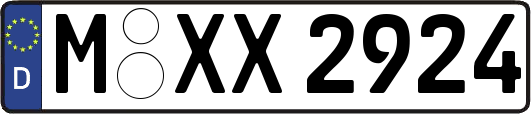 M-XX2924
