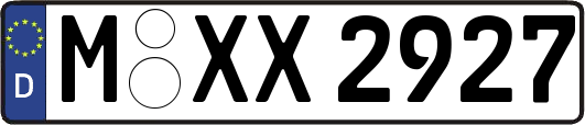M-XX2927