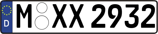 M-XX2932