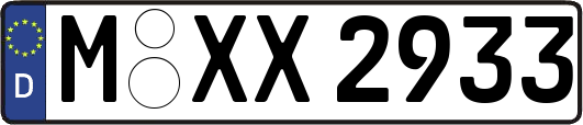M-XX2933