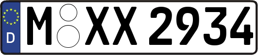 M-XX2934