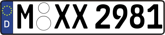 M-XX2981