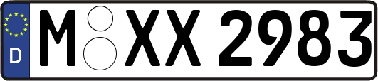 M-XX2983