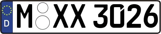 M-XX3026
