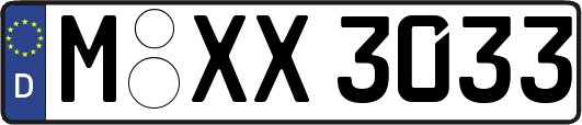M-XX3033