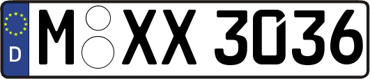 M-XX3036