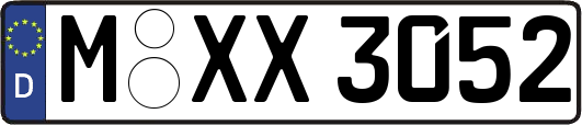 M-XX3052