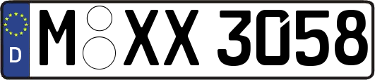 M-XX3058