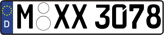 M-XX3078