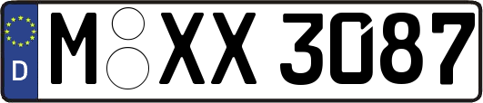 M-XX3087