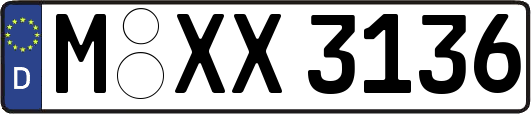 M-XX3136