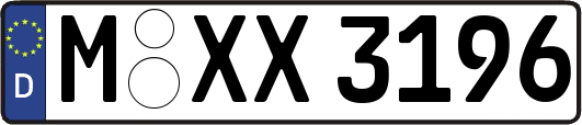 M-XX3196