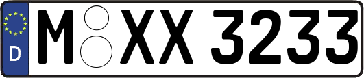 M-XX3233