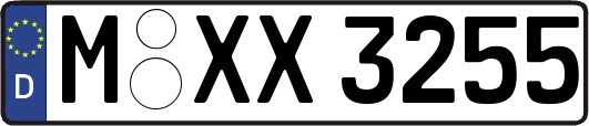 M-XX3255