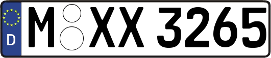 M-XX3265